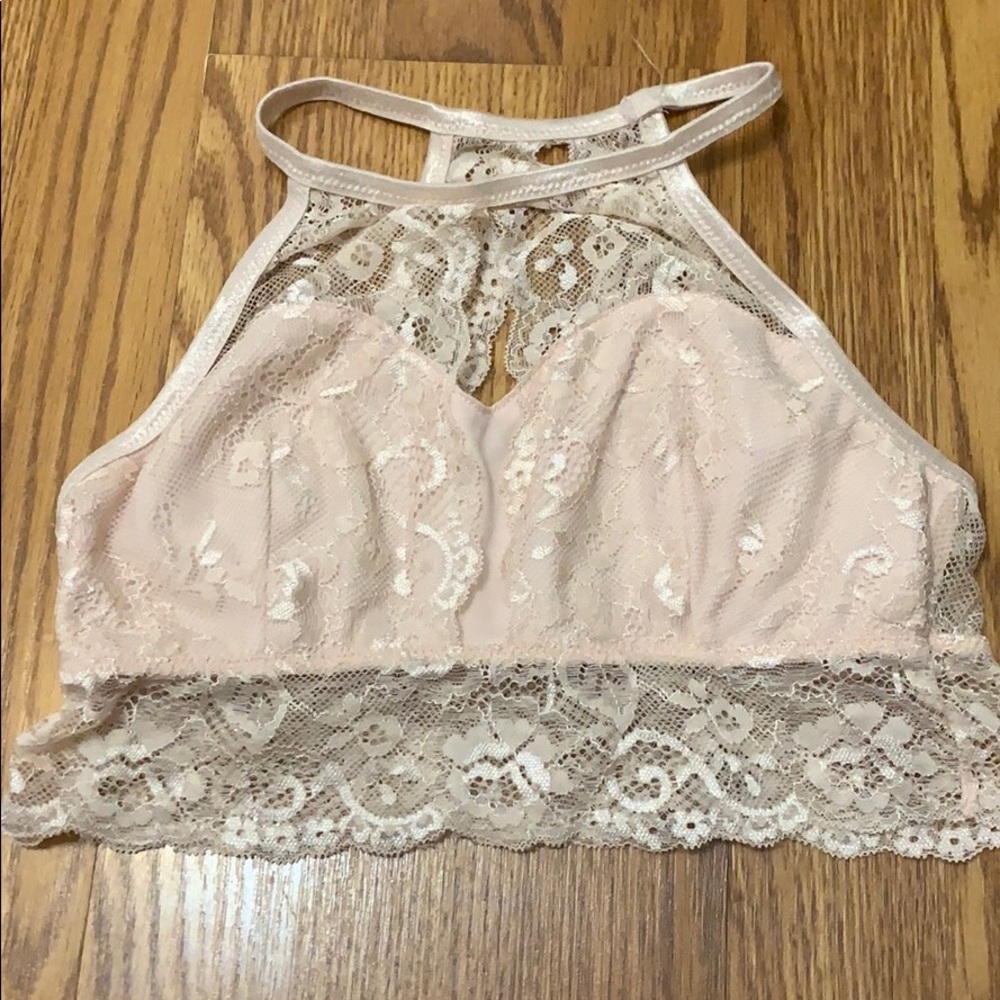 New light pink bra
